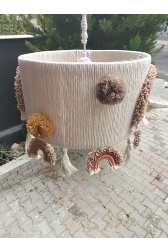 Modavize Deco Tekli Altın Sarkıt Modern Cam Salon-Oturma Odası Avize