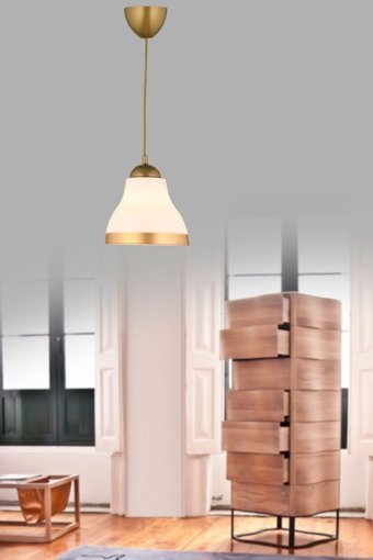 Modelight 2'li Beyaz Modern Plastik Antre-Hol Avize