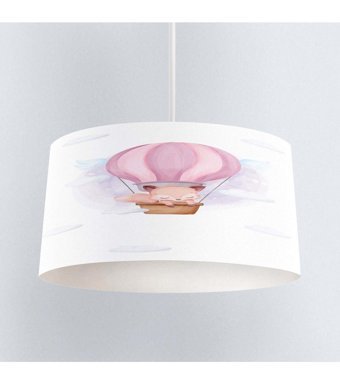 3D Else Halı Tekli Altın Baskılı Modern Plastik Bebek-Çocuk Odası Avize