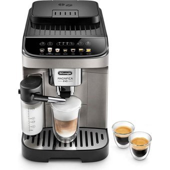Delonghi Magnifica Evo ECAM290.81.TB 1450 W Paslanmaz Çelik Tezgah Üstü Kapsülsüz Öğütücülü Yarı Otomatik Espresso Makinesi Gri