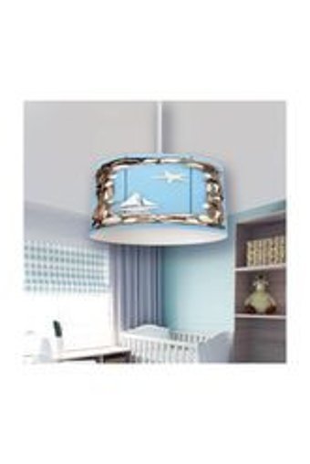 Bby Home & Desıgn Pudra Tekli Bej Sarkıt Modern Kumaş Salon-Oturma Odası Avize