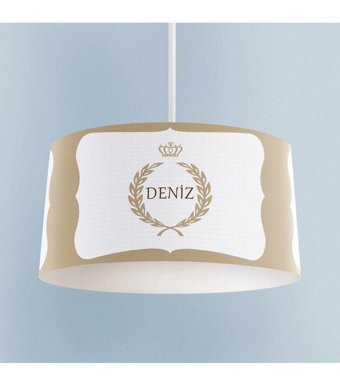 Luxshome Tekli Beyaz Plafonyer Modern Plastik Banyo Avize