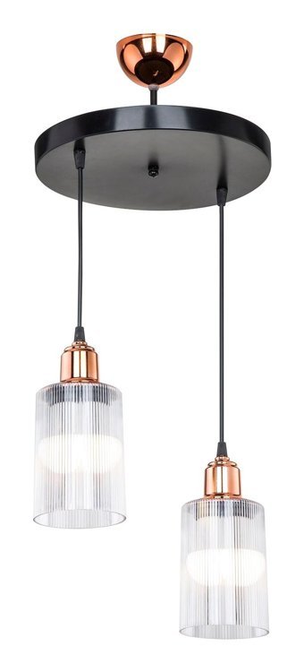 Luna Lighting 2712-4A Ivy 4'lü Sarı Küre Modern Metal Salon-Oturma Odası Avize