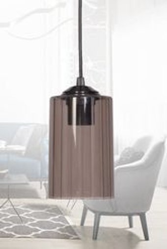 C&A Tekli Ekru Halat Modern Krom Bebek-Çocuk Odası Avize