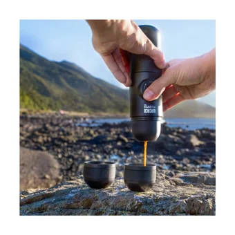 Wacaco Kapsüllü Taşınabilir Mini Manuel Espresso Makinesi Siyah