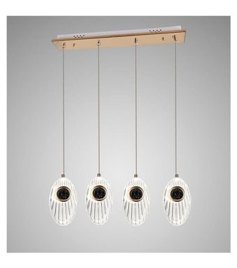 Vk Home Aydınlatma Begonya 3'lü Siyah Sarkıt Modern Halat Salon-Oturma Odası Avize