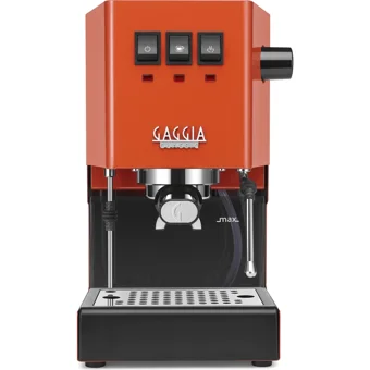 Gaggia RI9481/19 New Classic Evo 2023 1300 W Paslanmaz Çelik Tezgah Üstü Kapsülsüz Yarı Otomatik Espresso Makinesi Turuncu