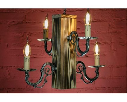 Modelight Neva Tekli Gri Modern Kumaş Salon-Oturma Odası Avize