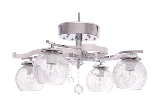 Tt Aydınlatma Tt025-Kr Tekli Beyaz Ledli Modern Alüminyum Salon-Oturma Odası Avize