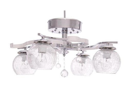 Tt Aydınlatma Tt025-Kr Tekli Beyaz Ledli Modern Alüminyum Salon-Oturma Odası Avize