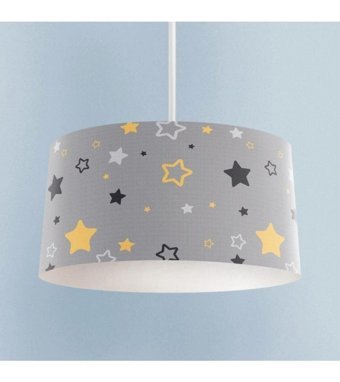 Bby Home & Desıgn Moreno Tekli Bej Sarkıt Modern Kumaş Salon-Oturma Odası Avize