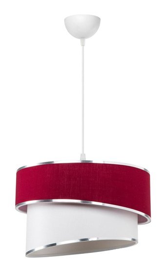Luna Lighting 3106-1A-1 Marmara Tekli Beyaz Boru Modern Metal Salon-Oturma Odası Avize