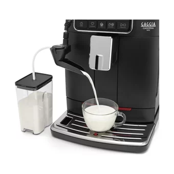 Gaggia RI9603/01 1900 W Paslanmaz Çelik Tezgah Üstü Kapsülsüz Öğütücülü Tam Otomatik Espresso Makinesi Siyah