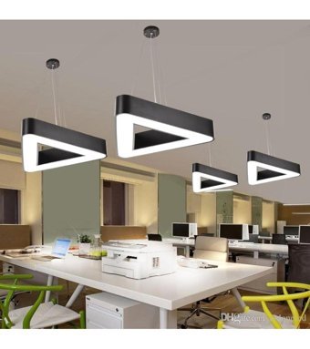 Vk Home Aydınlatma Ayça 3'lü Siyah Sarkıt Modern Halat Salon-Oturma Odası Avize