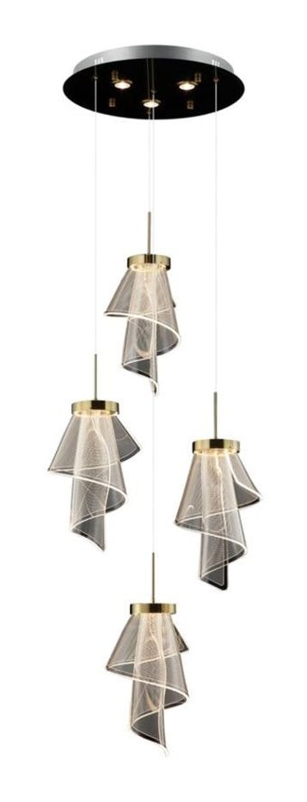 Voxlamp Lighting Solutions 2'li Sarı Sarkıt Modern Plastik Salon-Oturma Odası Avize