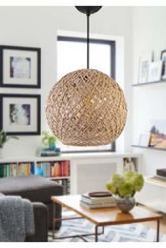 Hegza Lighting Piazza Tekli Beyaz Modern Alüminyum Salon-Oturma Odası Avize