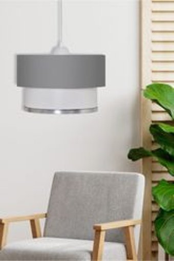 Esslight Ekin 8'li Bej Sarkıt Modern Metal Salon-Oturma Odası Avize