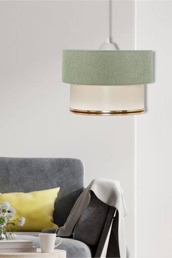 Etsylight Dora Tekli Siyah Sarkıt Modern Cam Salon-Oturma Odası Avize