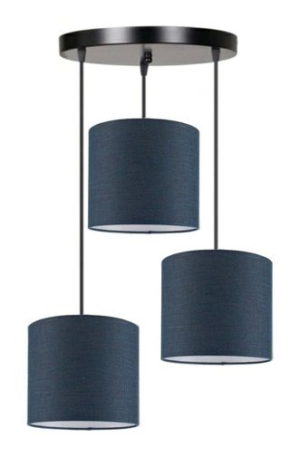 Ladco Aydınlatma Zc-571-3A-G Tekli Siyah Ledli Modern Alüminyum Salon-Oturma Odası Avize