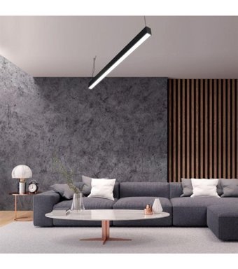 Voxlamp Lighting Solutions Tekli Altın Ledli Modern Alüminyum Salon-Oturma Odası Avize