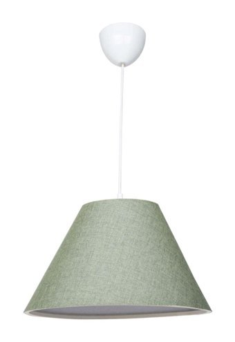 Luna Lighting 3965-1A-01 Vito Tekli Beyaz Desenli Modern Metal Salon-Oturma Odası Avize