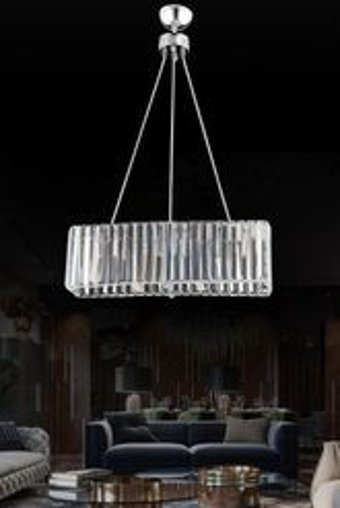 Homing Ayd-3320 Tekli Çok Renkli Rattan Modern Hasır Salon-Oturma Odası Avize
