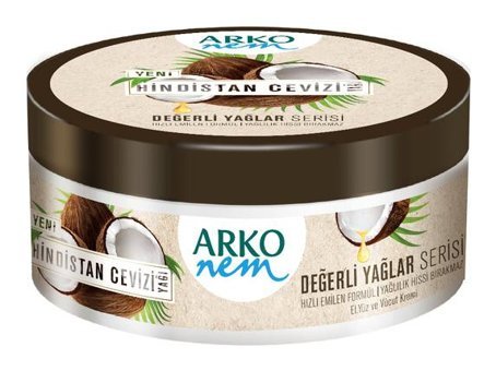 Arko Nem Hindistan Cevizli Tüm Ciltler El Kremi 150 ml