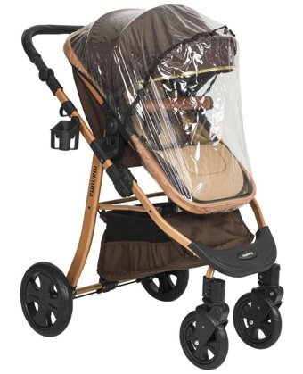 Mamma Goldie Katlanabilir Travel Sistem Bebek Arabası Kahverengi