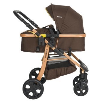 Mamma Goldie Katlanabilir Travel Sistem Bebek Arabası Kahverengi