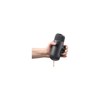Wacaco Nanopresso Tezgah Üstü Kapsülsüz Taşınabilir Mini Manuel Espresso Makinesi Siyah
