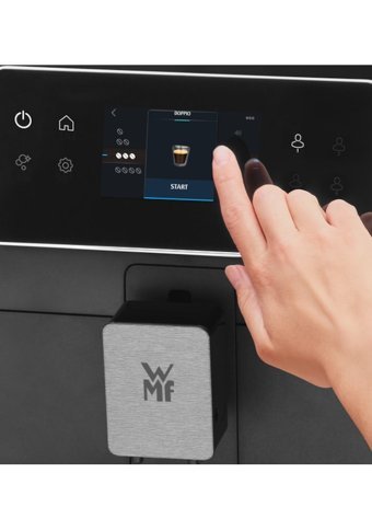 Wmf Perfection 1550 W Tezgah Üstü Kapsülsüz Öğütücülü Tam Otomatik Espresso Makinesi Siyah