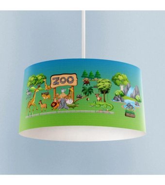 Luna Lighting Baykuş Tekli Yeşil Sarkıt Modern Metal Salon-Oturma Odası Avize