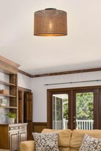 Miran Home 10'lu Siyah Plafonyer Modern Alüminyum Salon-Oturma Odası Avize