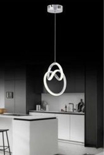 Homing Tekli Kahverengi Plastik Modern Plastik Salon-Oturma Odası Avize
