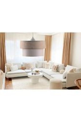 Ultra Home Tekli Siyah Sarkıt Modern Metal Salon-Oturma Odası Avize