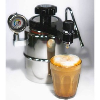 Bellman CX-25P 230 W Paslanmaz Çelik Tezgah Üstü Kapsülsüz Taşınabilir Mini Espresso Makinesi Gümüş