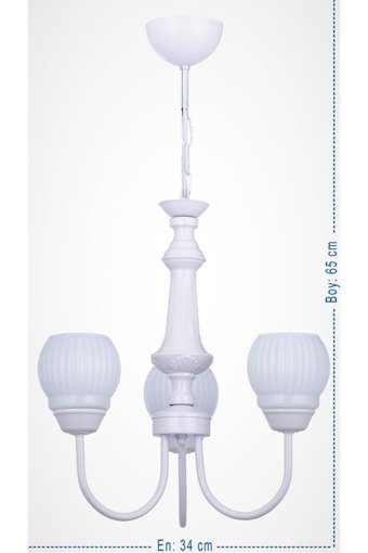 Üstün Avize Fabrikası Aksa Tekli Sarı Kristal Taşlı Modern Metal Salon-Oturma Odası Avize