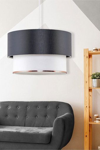 Elektroyou 4'lü Beyaz Modern Alüminyum Salon-Oturma Odası Avize