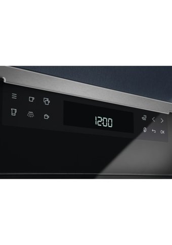 Electrolux KBC65X 1350 W Paslanmaz Çelik Ankastre Kapsülsüz Öğütücülü Yarı Otomatik Espresso Makinesi Siyah