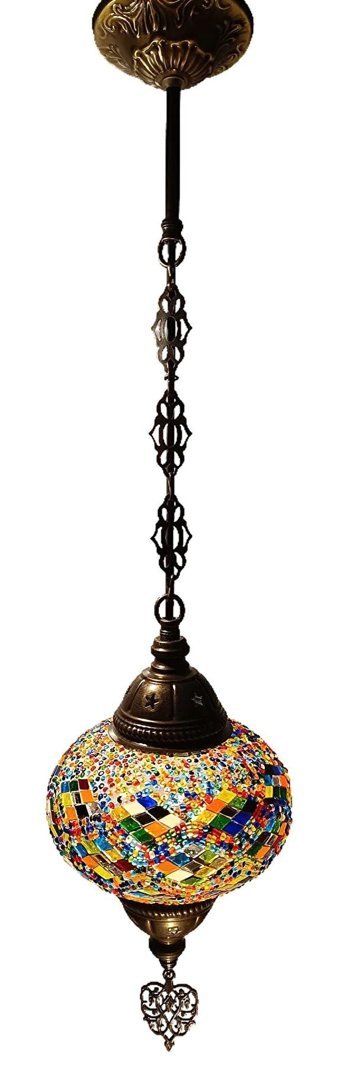 Ultra Home 935723 Tekli Gri Hasır Rustik Bambu Salon-Oturma Odası Avize