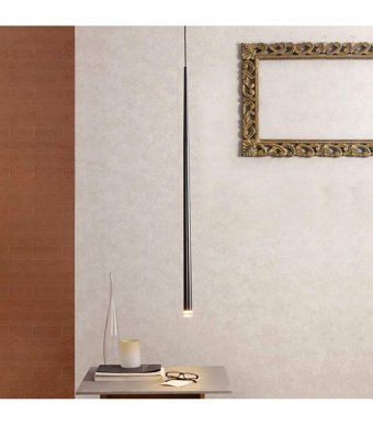 Viesteknoloji Tekli Kahverengi Pasta Modern Kumaş Salon-Oturma Odası Avize