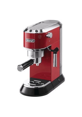 Delonghi Dedica EC685.BK 1300 W Metal Tezgah Üstü Kapsülsüz Manuel Espresso Makinesi Kırmızı