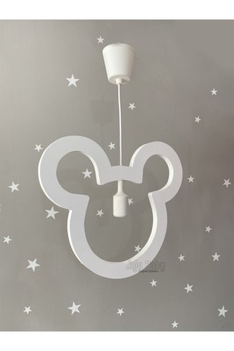 Homing Ayd-3658 Tekli Yeşil Pasta Modern Kumaş Salon-Oturma Odası Avize