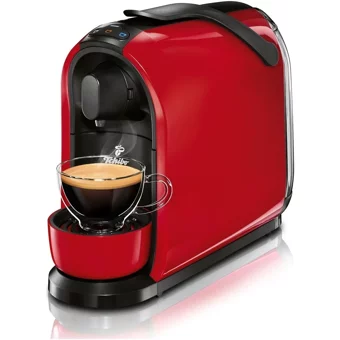 Tchibo Cafissimo Pure 1250 W Tezgah Üstü Kapsüllü Yarı Otomatik Espresso Makinesi Kırmızı
