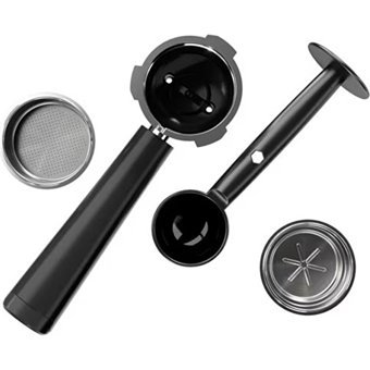 Electrolux E6EC1-6ST Explore 6 1450 W Plastik Tezgah Üstü Kapsülsüz Yarı Otomatik Espresso Makinesi Siyah