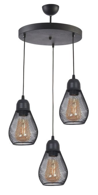 Felicity Mirror 20 Tekli Kahverengi Ledli Modern Ahşap Salon-Oturma Odası Avize