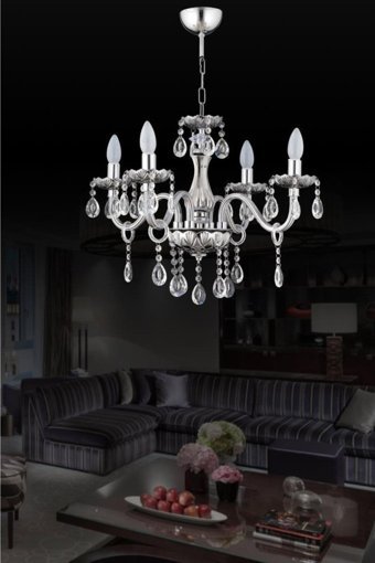 Homing Tekli Bej Pasta Modern Kumaş Salon-Oturma Odası Avize