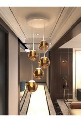 Avizade 3'lü Beyaz Şapkalı Modern Metal Mutfak Avize