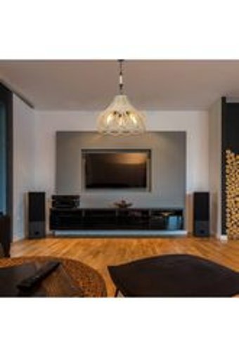 Miran Home 3'lü Kahverengi Ahşap Modern Ahşap Salon-Oturma Odası Avize