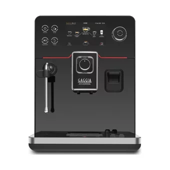 Gaggia Ri9781/01 Yeni Accademia 1500 W Paslanmaz Çelik Tezgah Üstü Kapsülsüz Öğütücülü Tam Otomatik Espresso Makinesi Siyah